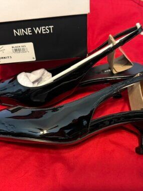 Nine West Slingback Kitten Heel Pumps